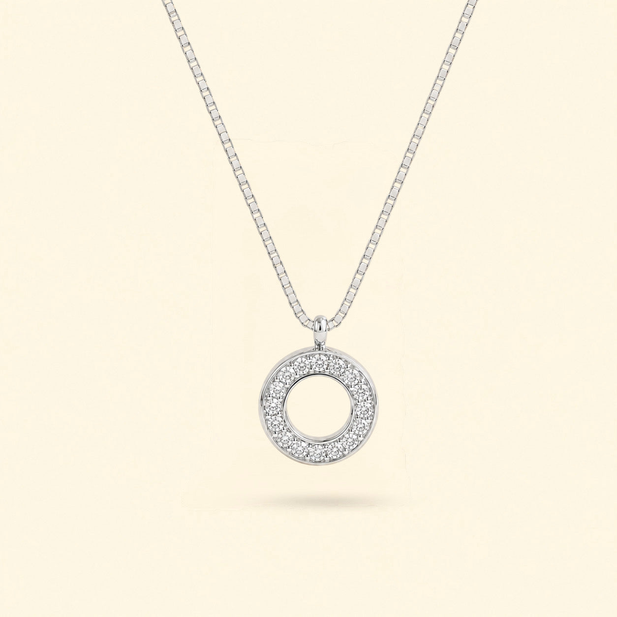 Halo Pendant Necklace
