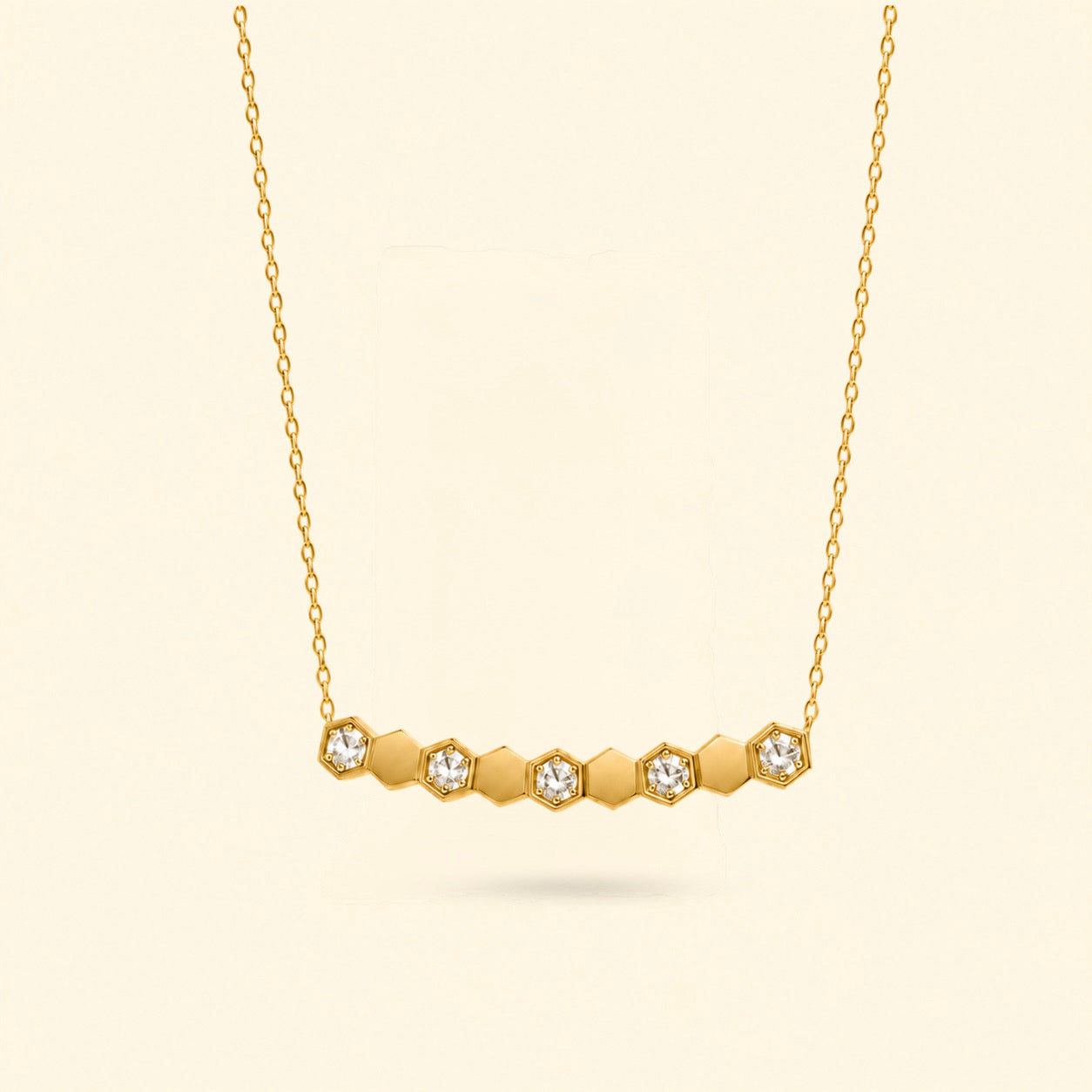 Hexa Crystal Necklace