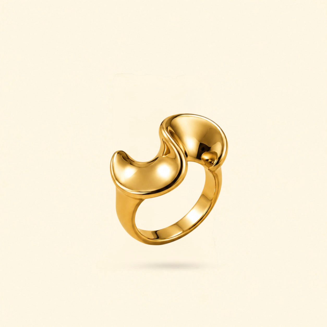 Luna Wave Ring