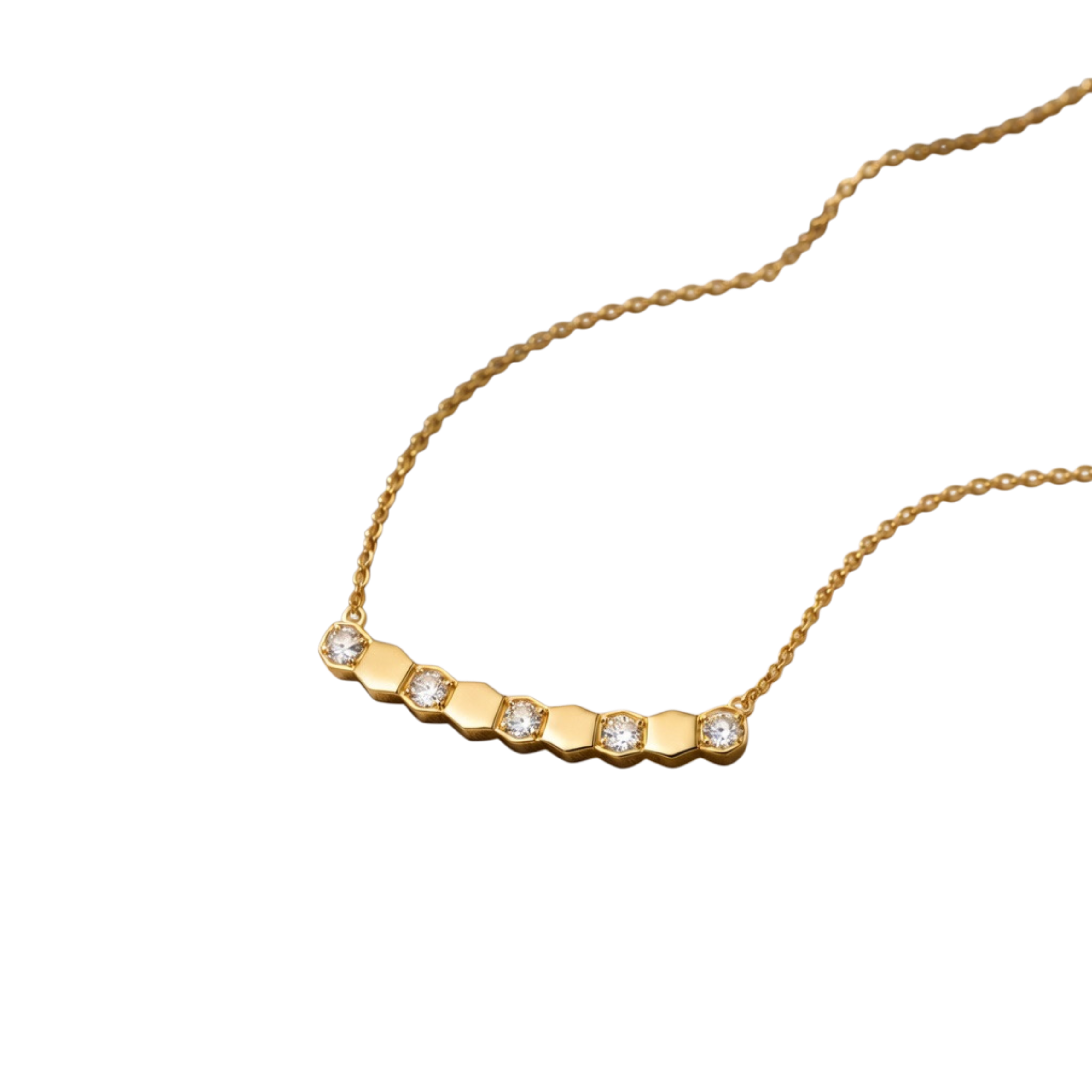 Hexa Crystal Necklace