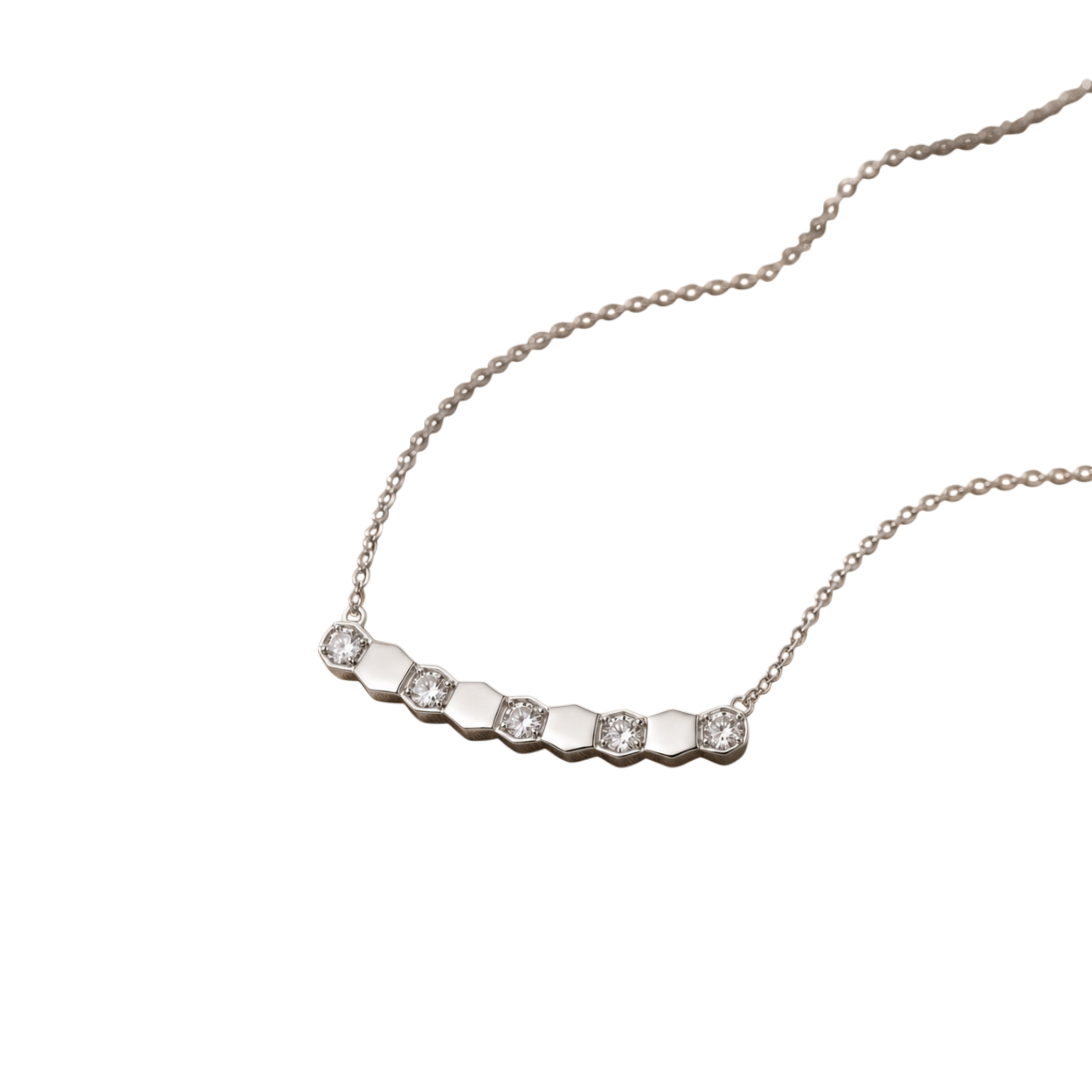 Hexa Crystal Necklace